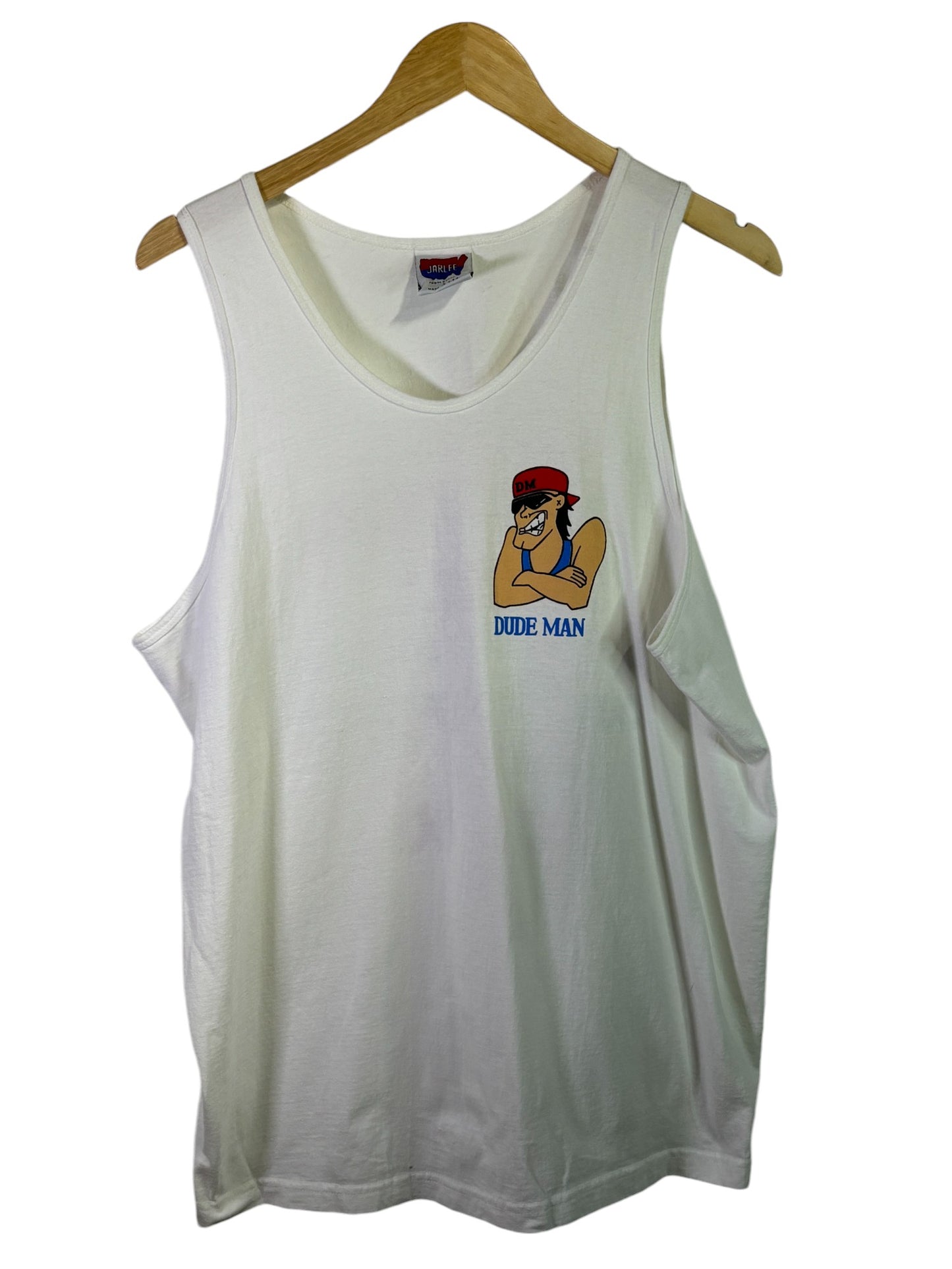 Vintage 90's Dude Man Dickie Do Award Tank Top Size Large