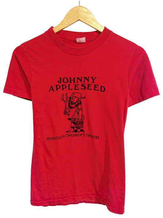 Vintage 80's Johnny Appleseed Missoula Montana Theatre Tee Size Small