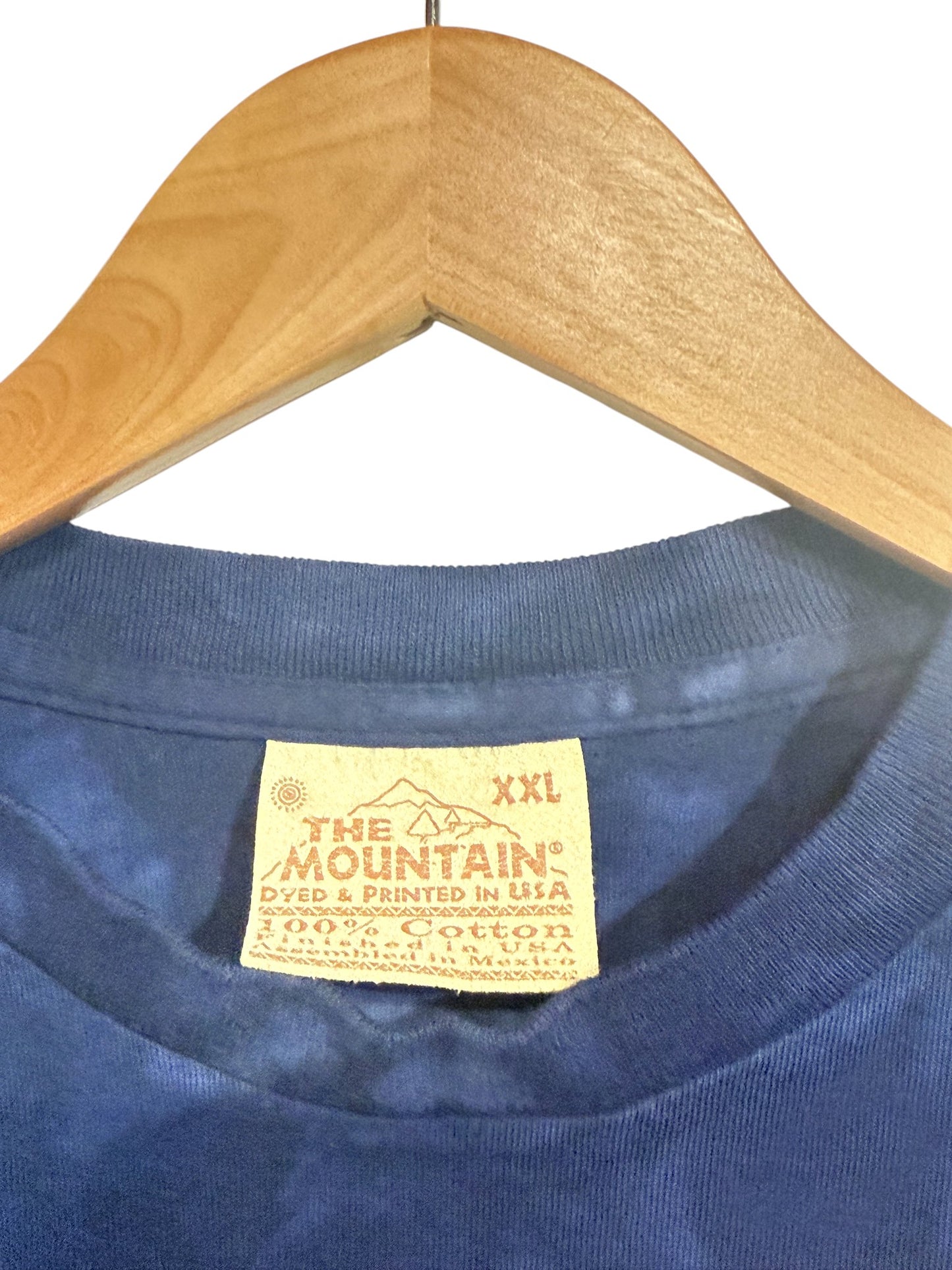 Vintage Y2K The Mountain American Flag Bald Eagle Shirt Size XXL