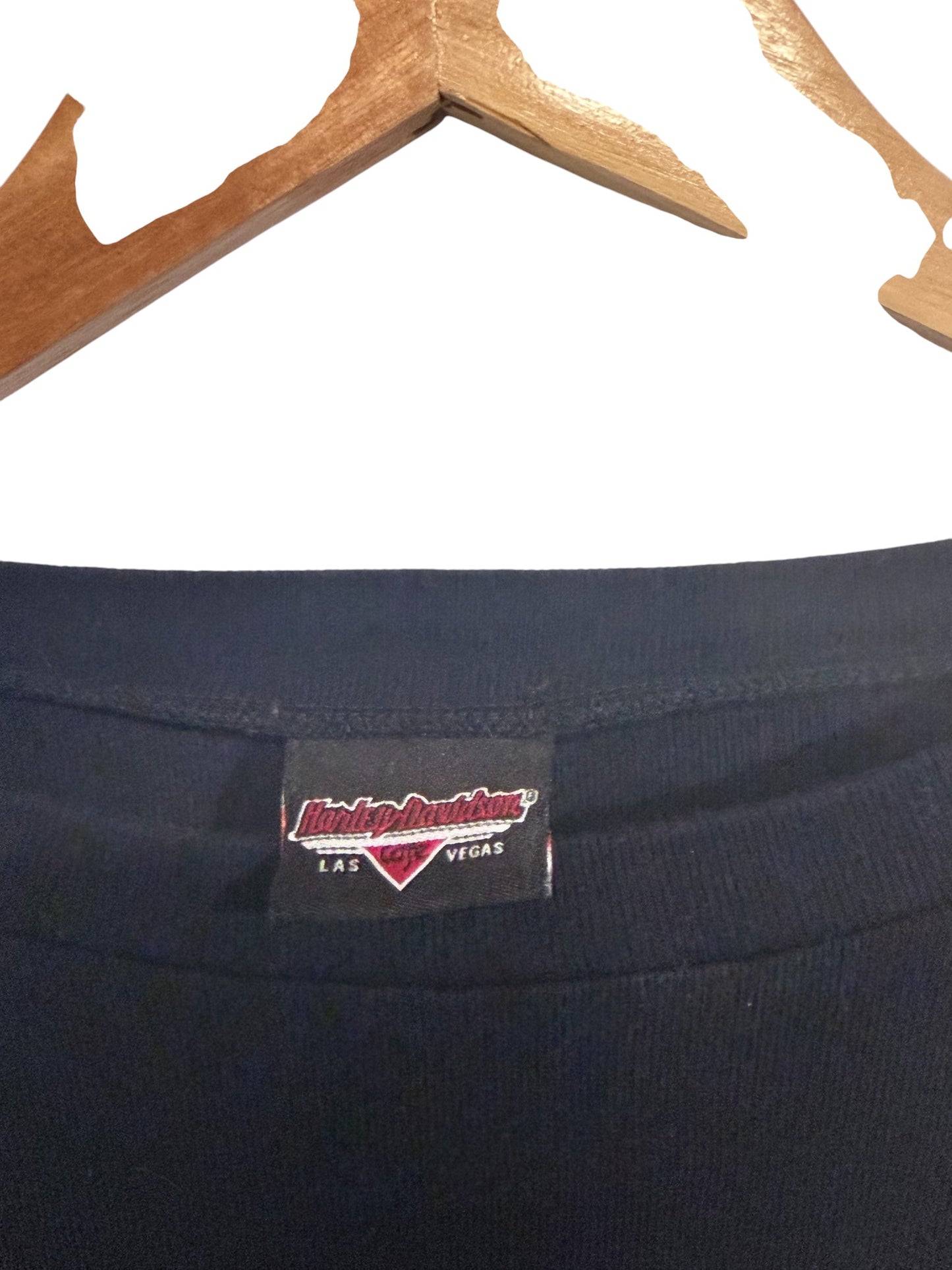 Harley Davidson Las Vegas Cafe Long Sleeve Biker Shirt Size Large