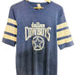 Vintage 80's Dallas Cowboys 3/4 NFL Logo Graphic Tee Size Medium