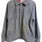 Vintage 80's Pendleton Grey Flannel Lined Harrington Jacket Size Medium