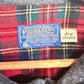 Vintage 80's Pendleton Grey Flannel Lined Harrington Jacket Size Medium