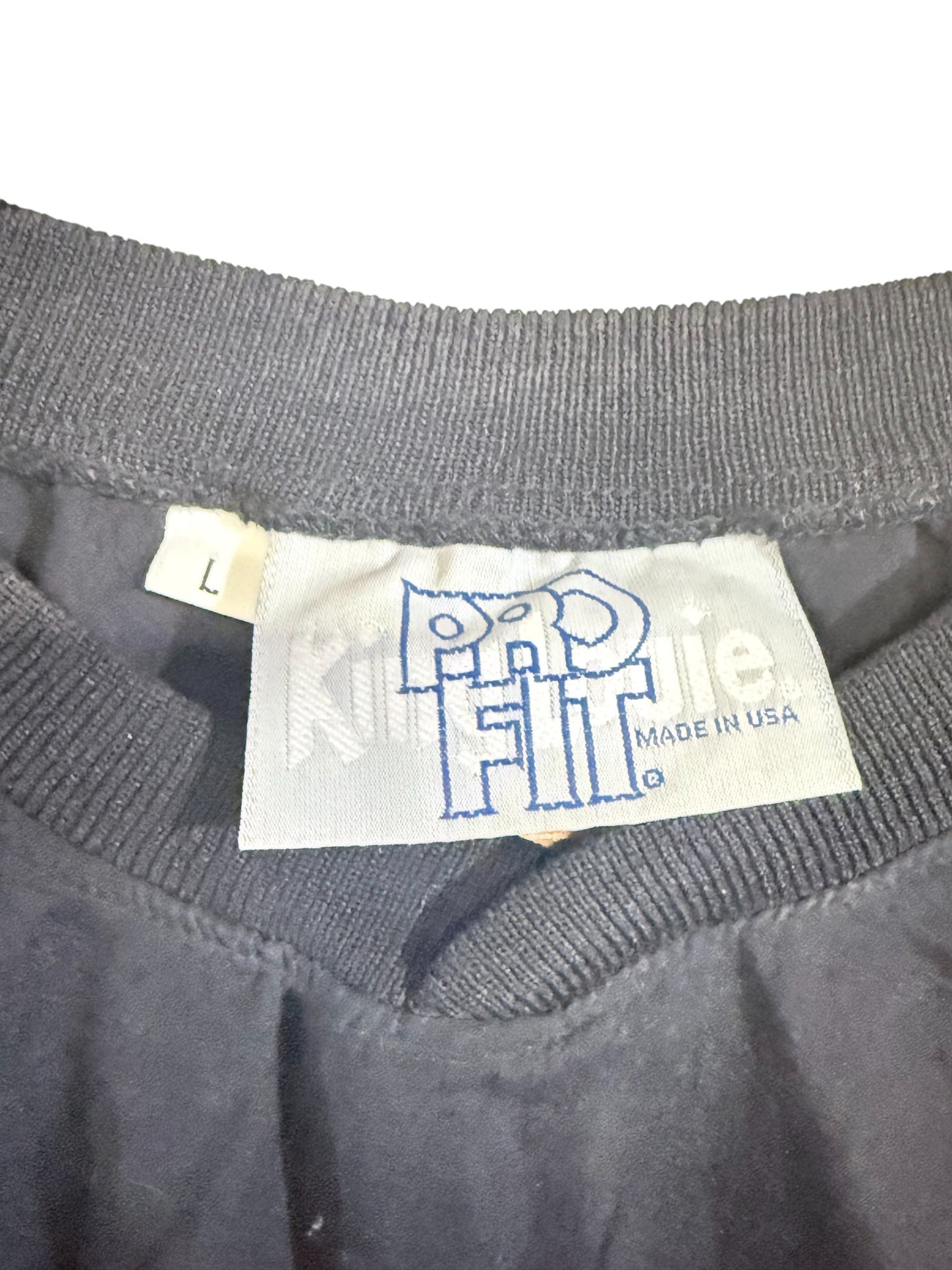 Vintage 90's Purdue University Windbreaker Pullover Jacket Size Large