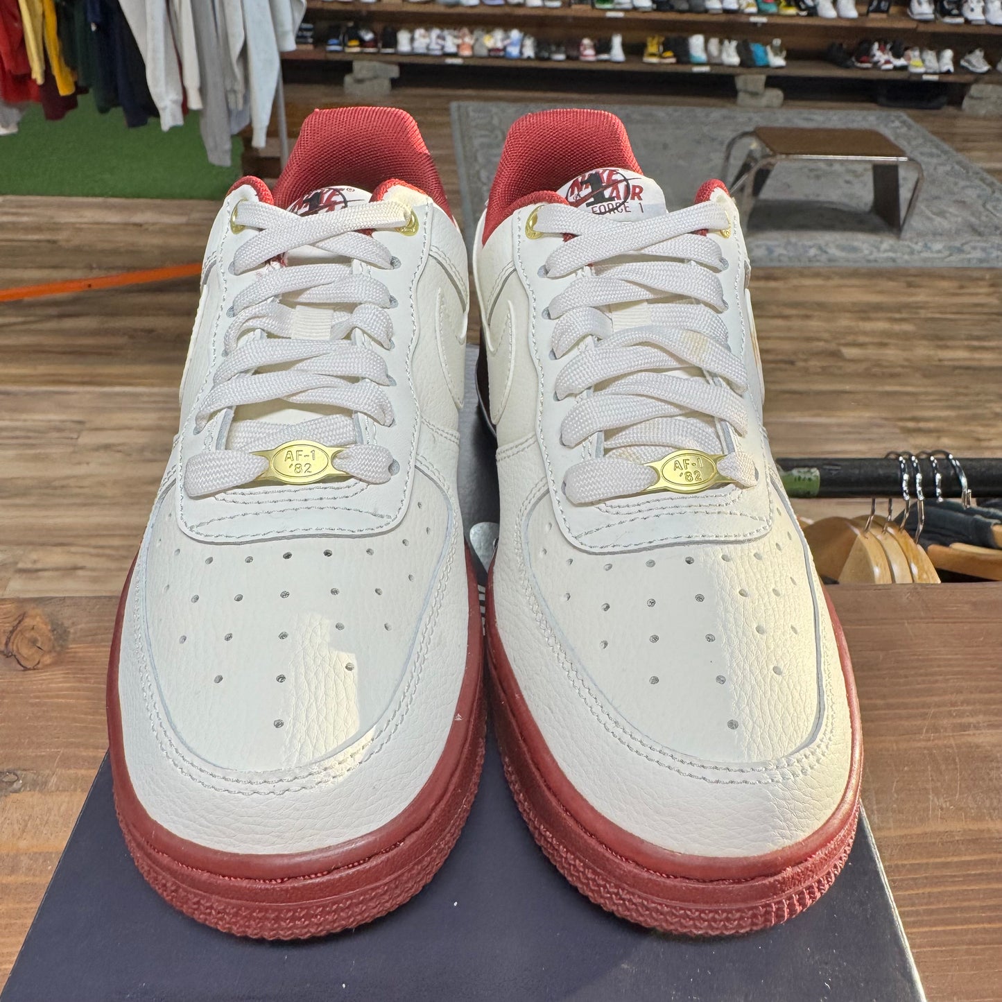 Nike AF1 Low '40th Anniversary Red' Size 6.5W/5Y