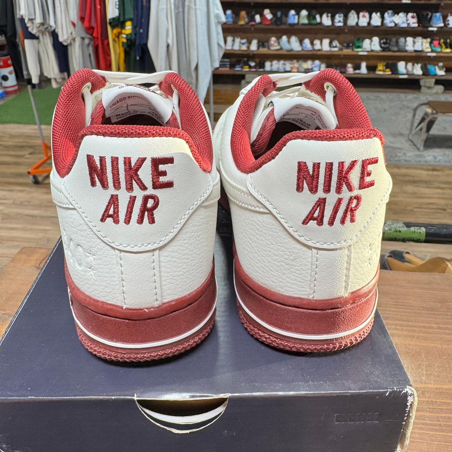 Nike AF1 Low '40th Anniversary Red' Size 6.5W/5Y