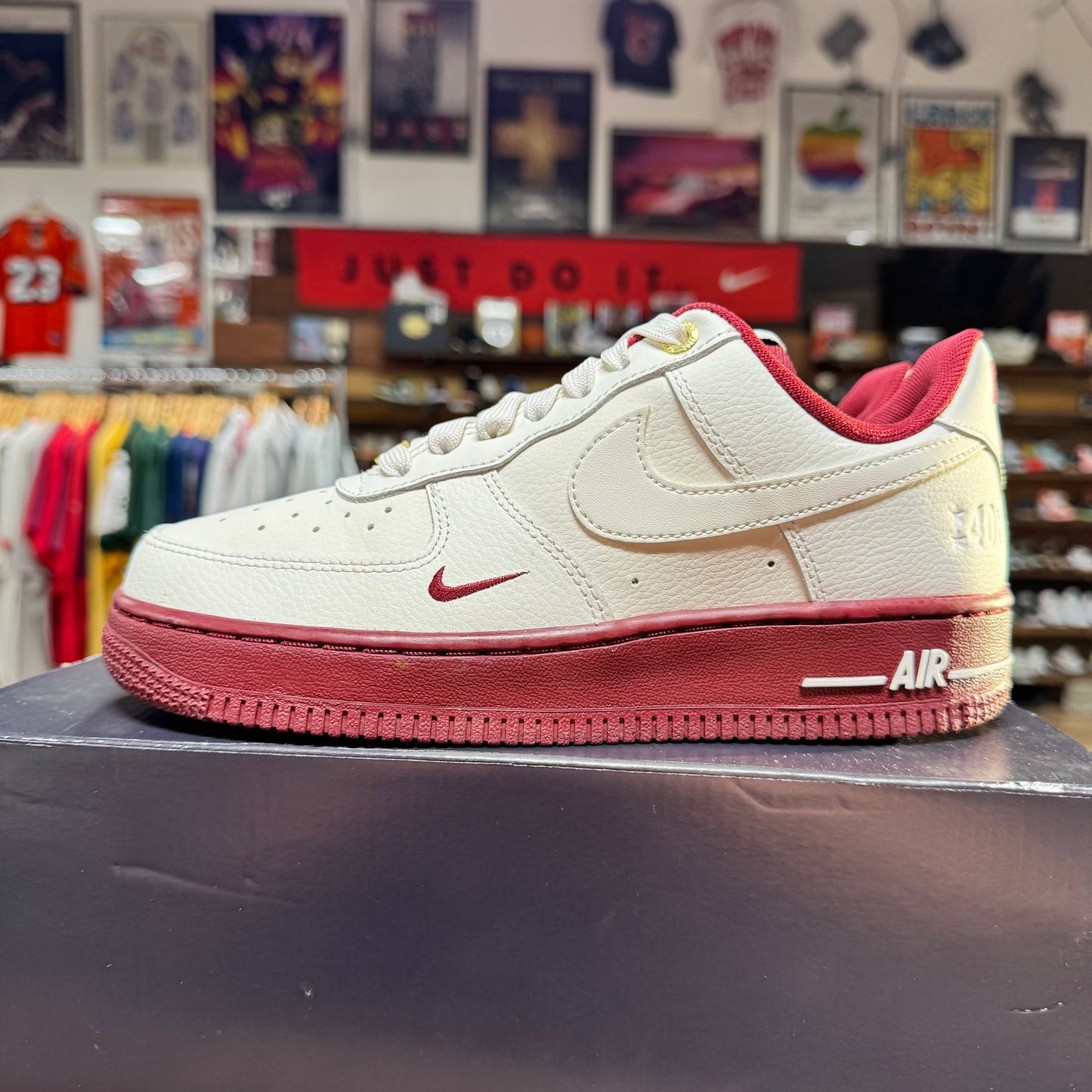 Nike AF1 Low '40th Anniversary Red' Size 6.5W/5Y