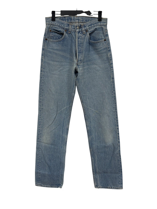 Vintage 90's Levi's 501 Light Wash Denim Jeans Size 28x33