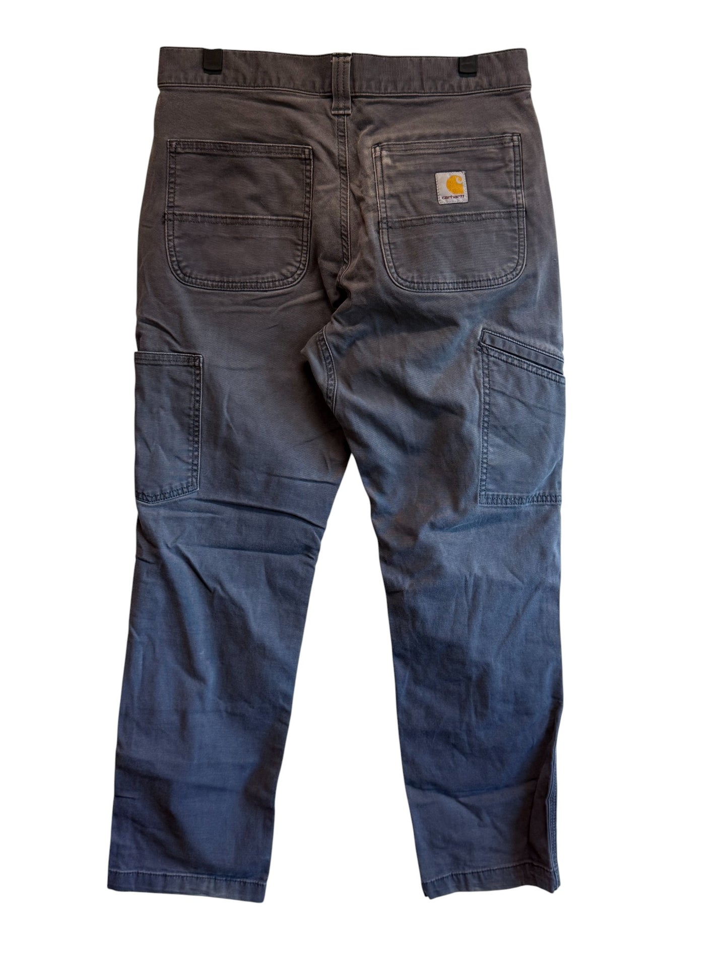 Carhartt Grey Double Knee Carpenter Pants Size 30x29