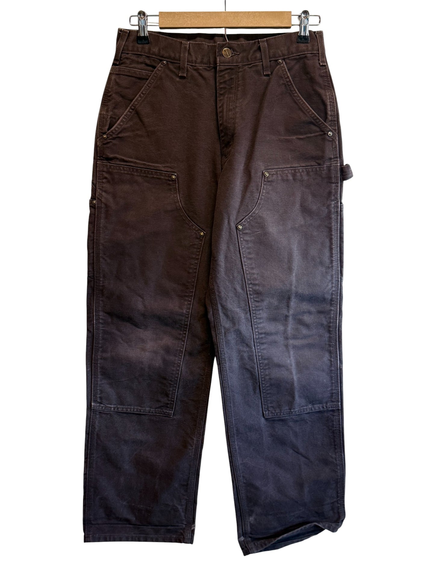 Carhartt Brown Double Knee Carpenter Pants Size 29x29