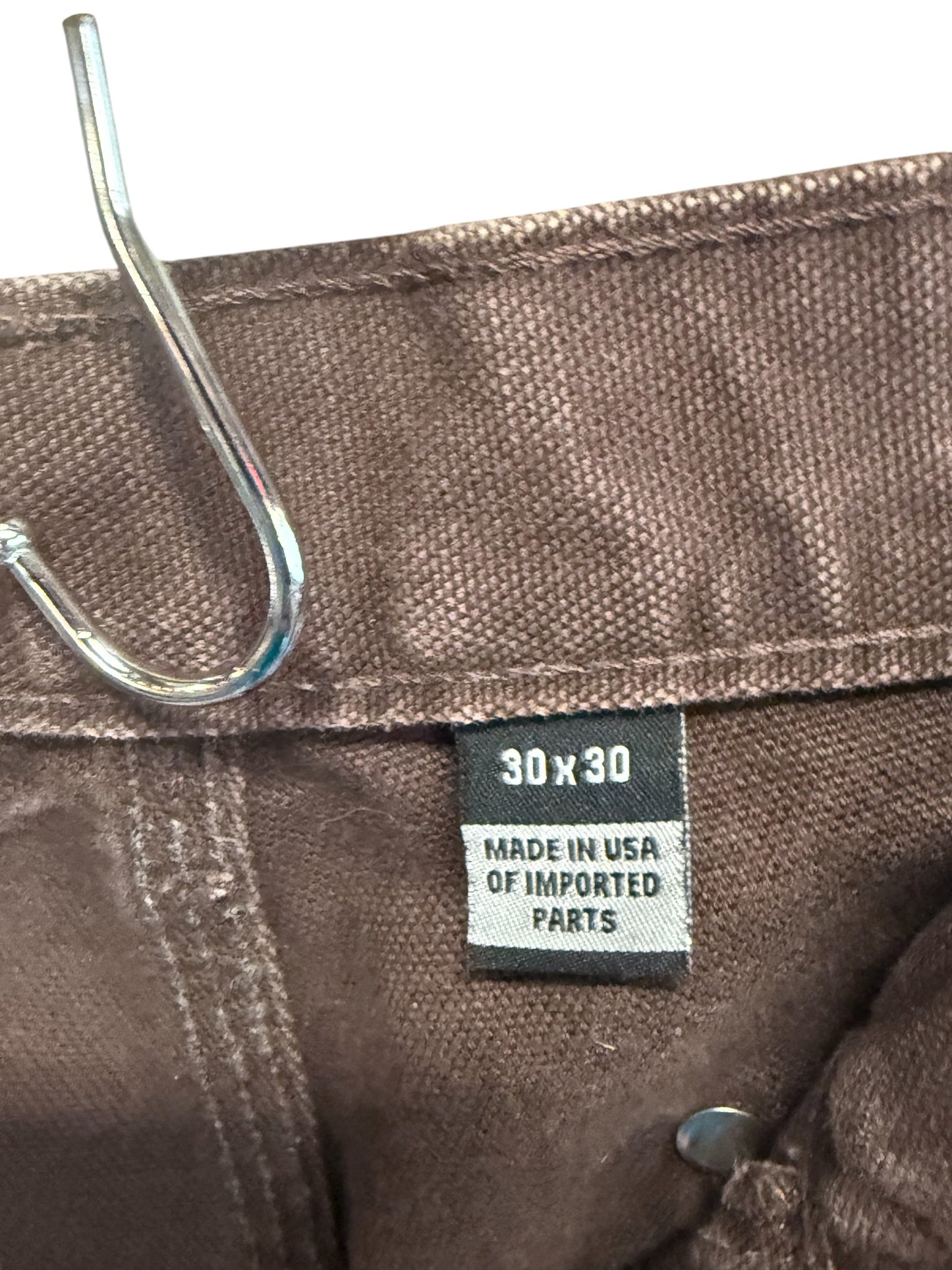 Carhartt Brown Double Knee Carpenter Pants Size 29x29