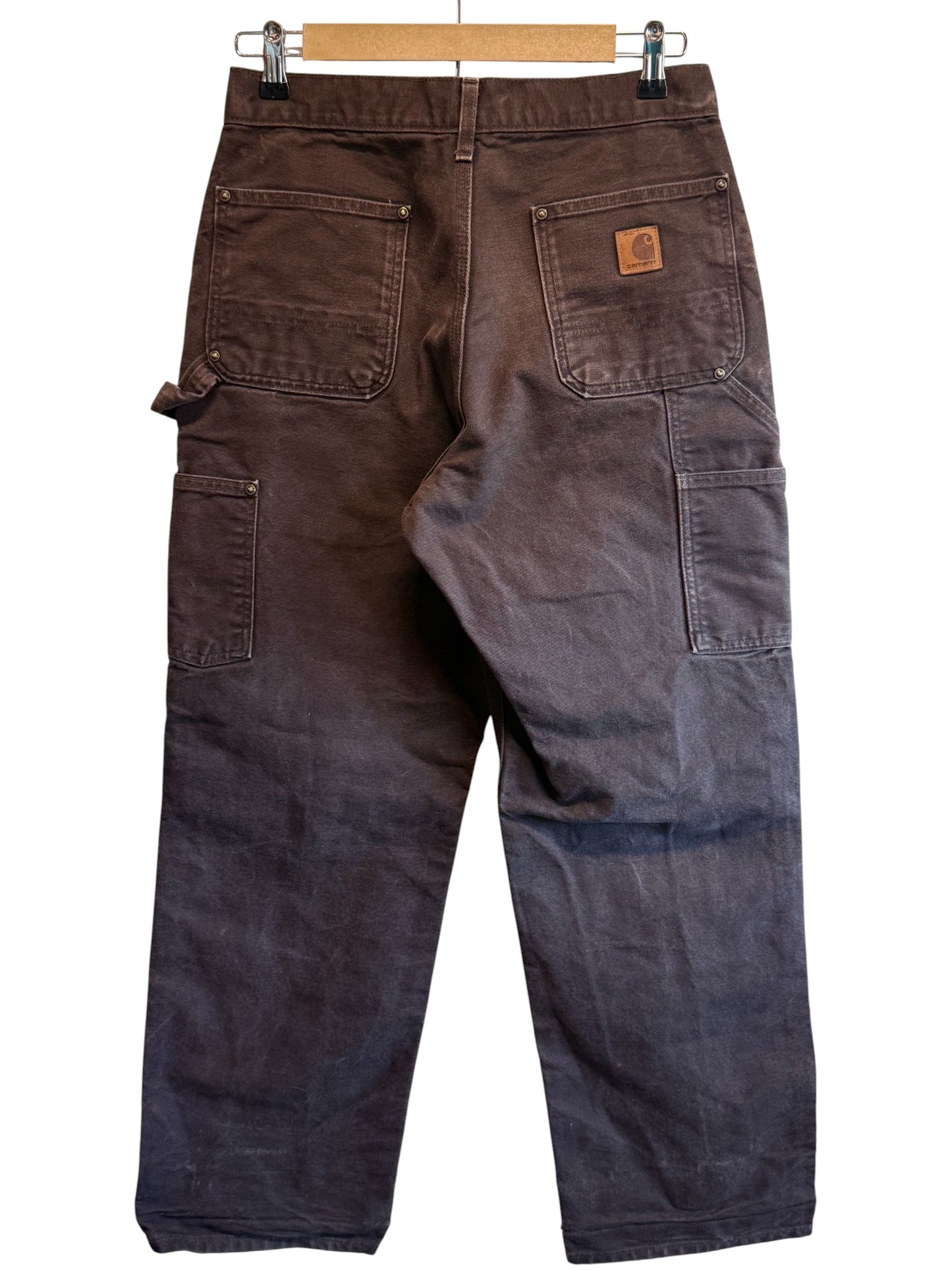 Carhartt Brown Double Knee Carpenter Pants Size 29x29