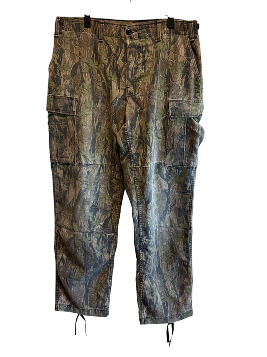 Vintage Woodland Camo Hunting Cargo Pants Size 32x31