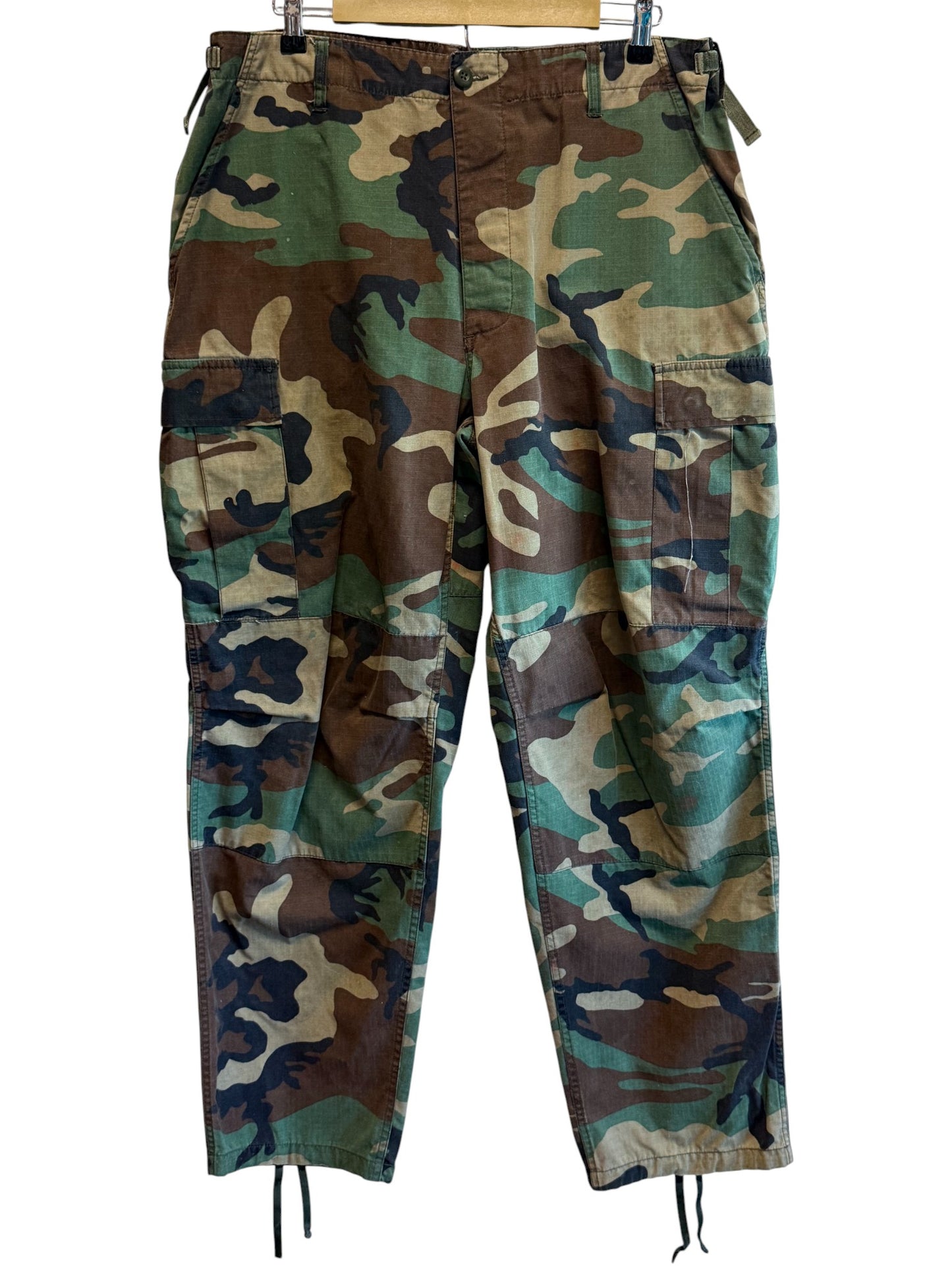 Vintage Military Surplus Camo Cargo Pants Size 36x32
