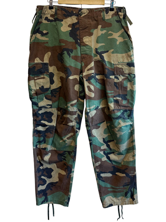 Vintage Military Surplus Camo Cargo Pants Size 36x32