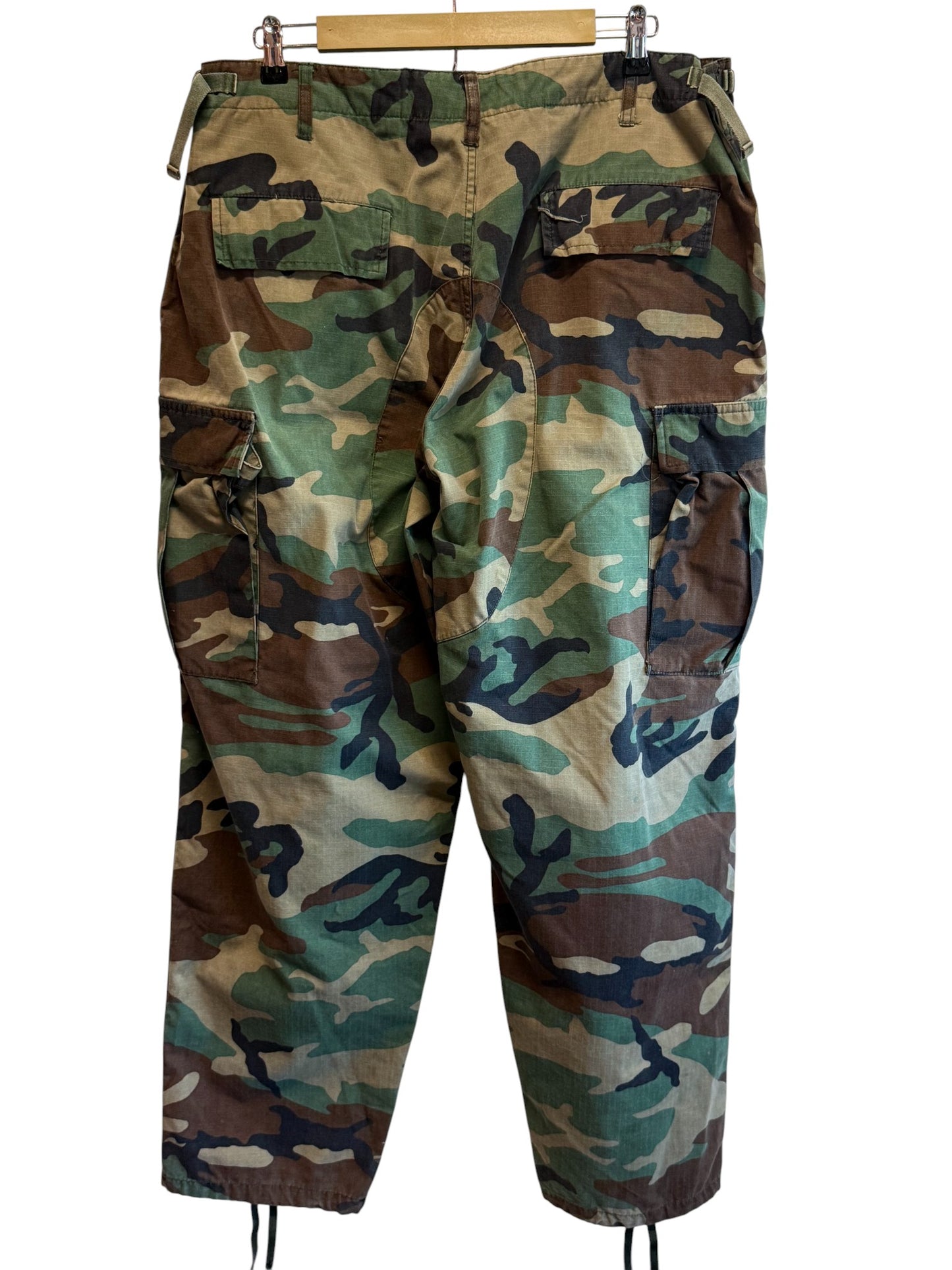 Vintage Military Surplus Camo Cargo Pants Size 36x32