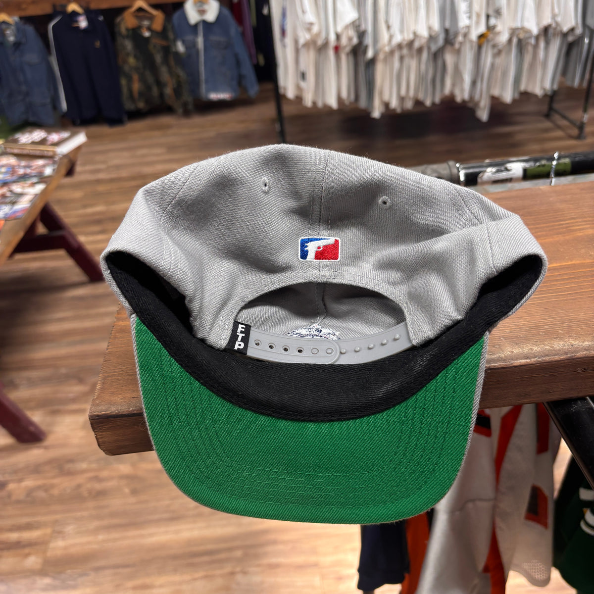 FTP Death Series Baseball Grey Snapback Hat