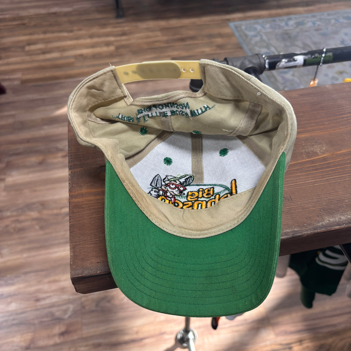 Vintage 90's Big Johnson Lawn Care Trim a Little Bush Hat