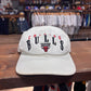 Vintage 90's Chicago Bulls NBA Logo White Snapback Hat