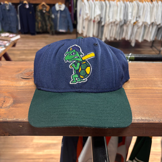 Vintage 90's Beloit Snappers Minor League Baseball Fitted Hat Size 7 5/8