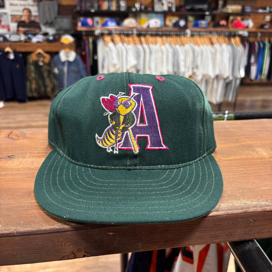 Vintage 90's Minor League Augusta Greenjackets Baseball Fitted Hat Size 7 5/8