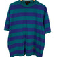 Vintage 90's Eddie Bauer Single Stitch Grunge Striped Tee Size Large