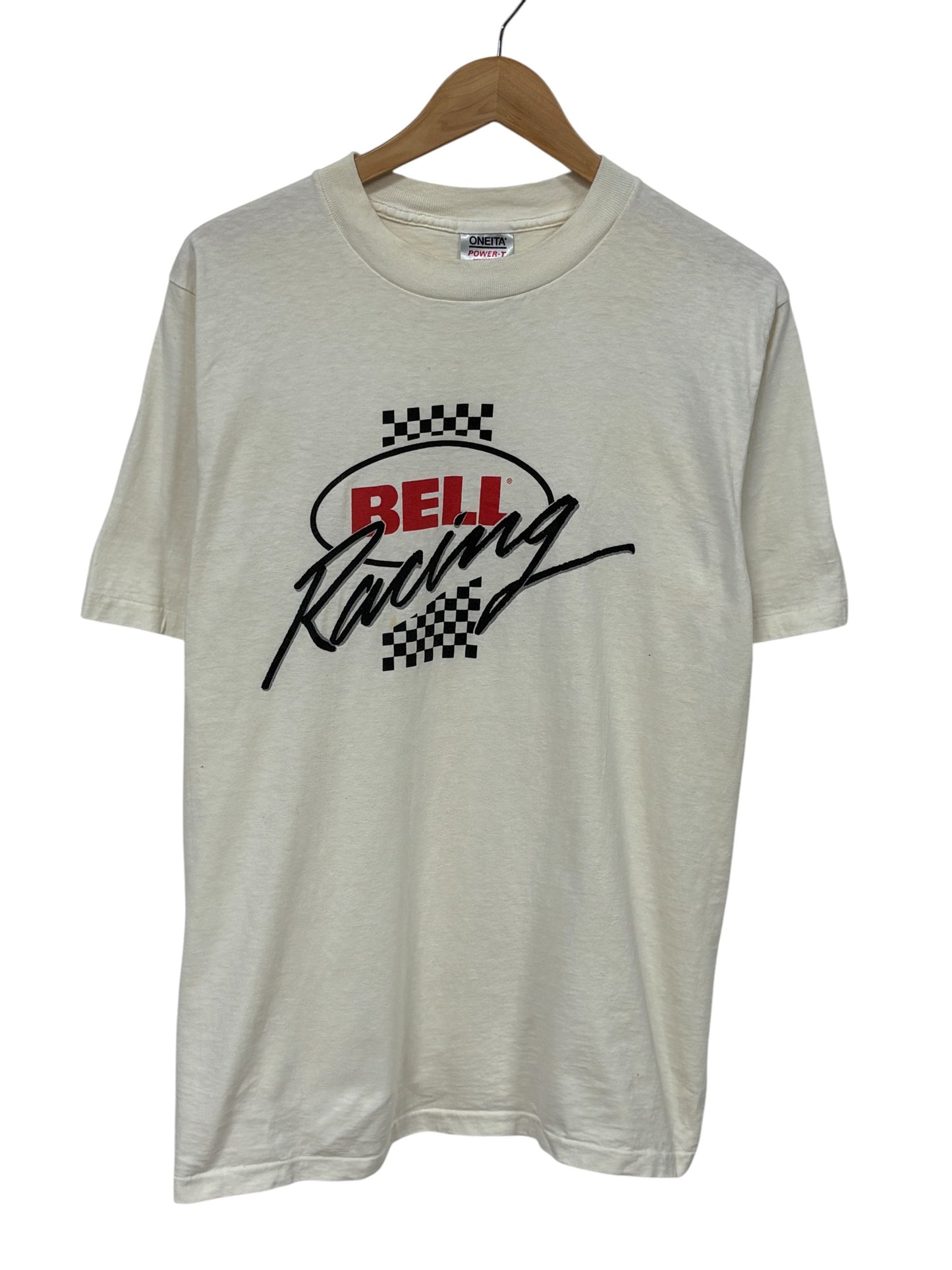 Vintage 90's Bell Racing Graphic Tee Size Large