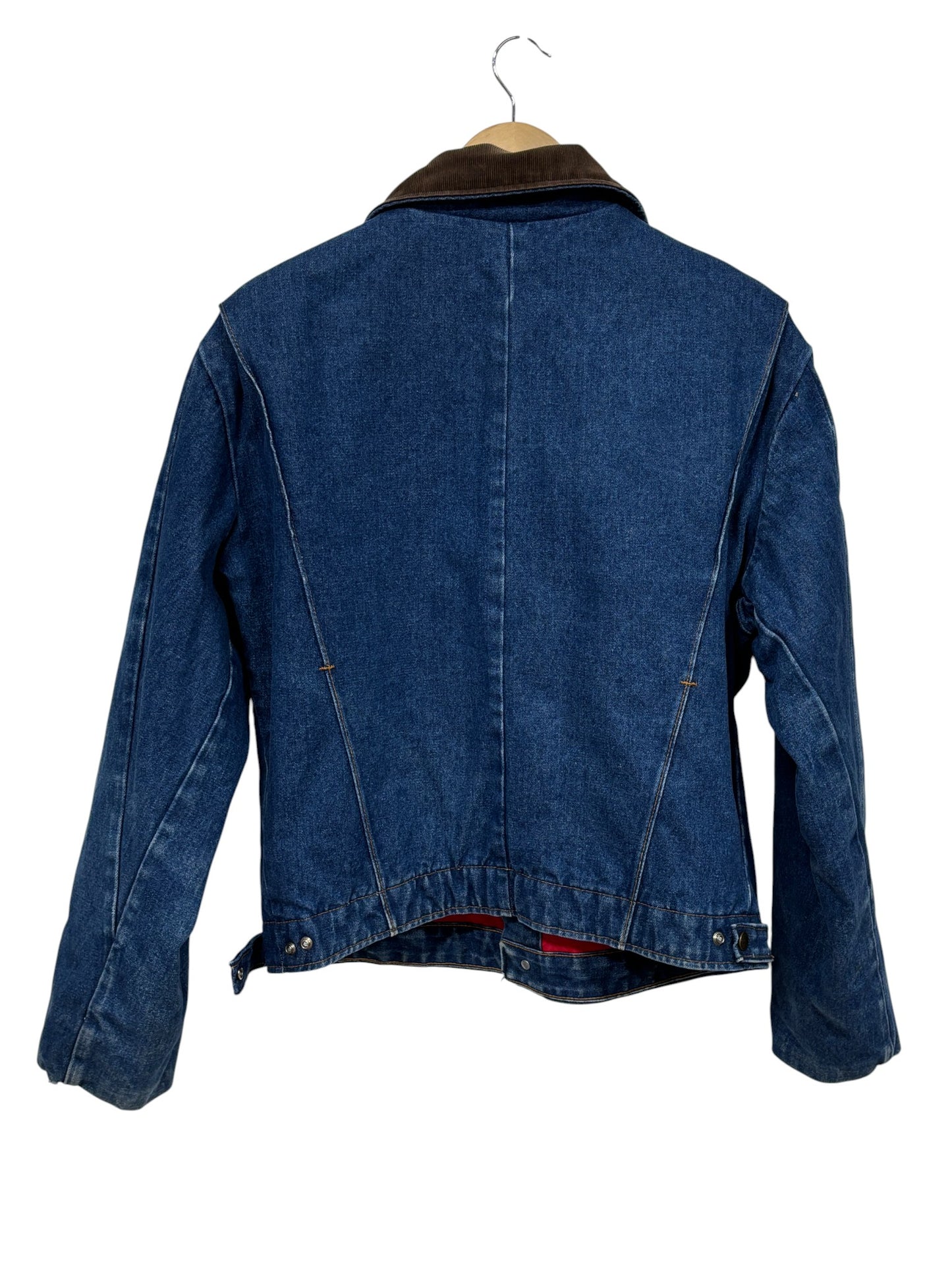 Vintage Key Imperial Denim Button Up Trucker Jacket Size Large