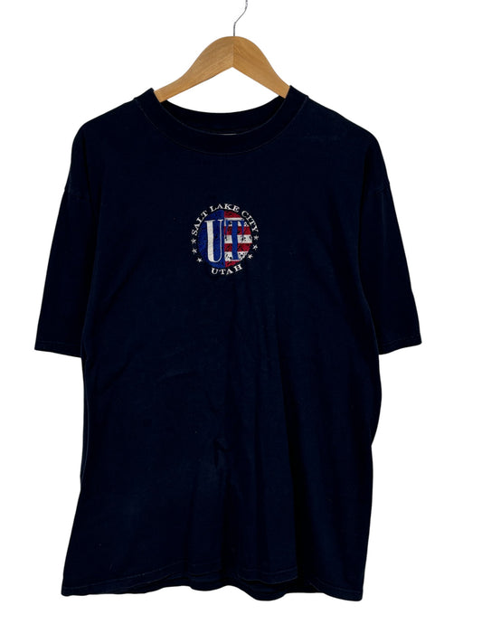 Vintage 90's Salt Lake City Utah Graphic Tee Size Large