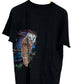 Vintage 90's Owl Wraparound Nature Graphic Tee Size XL