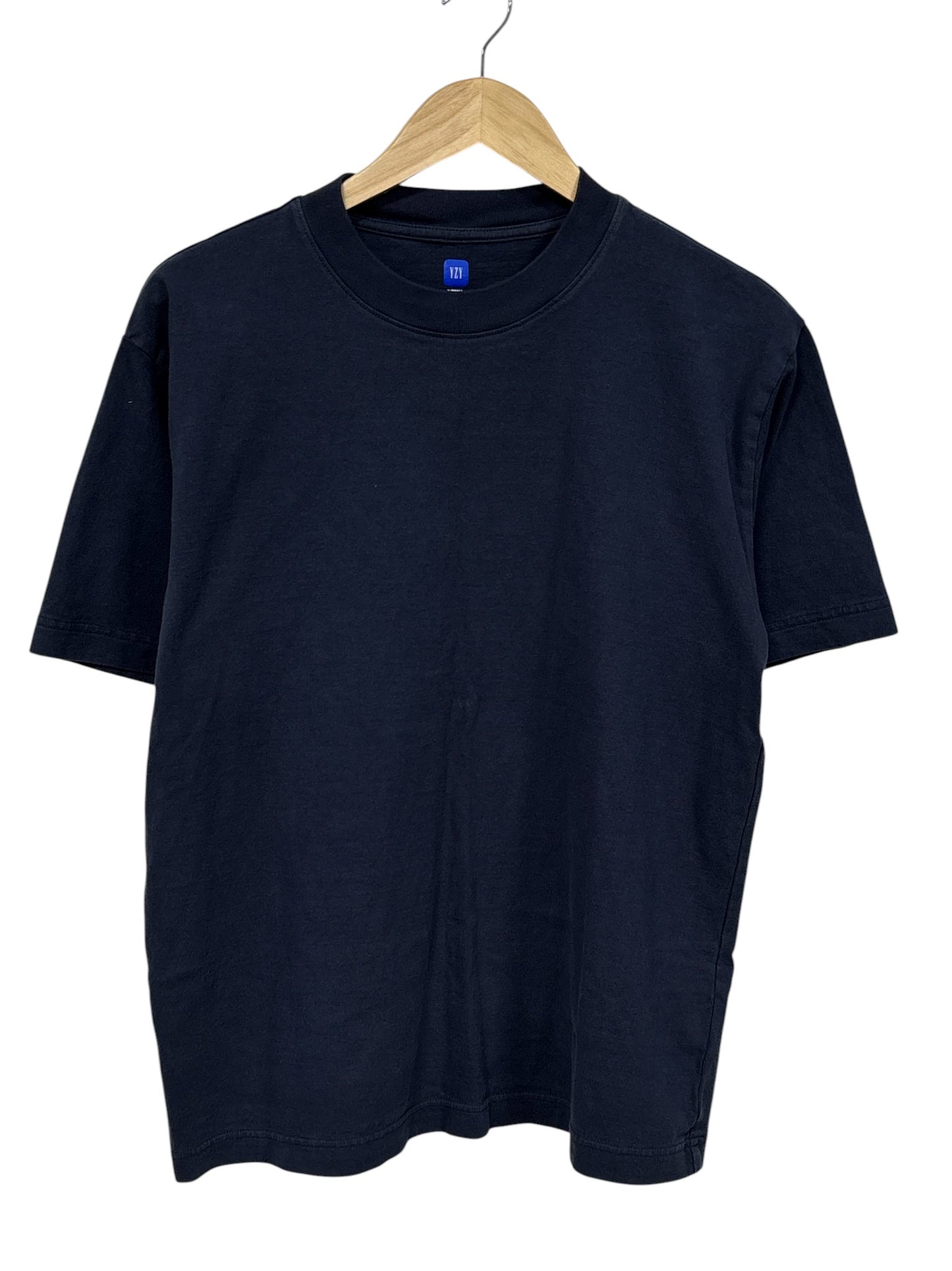 Yeezy YZY Gap Navy Blue Blank Tee Size XS