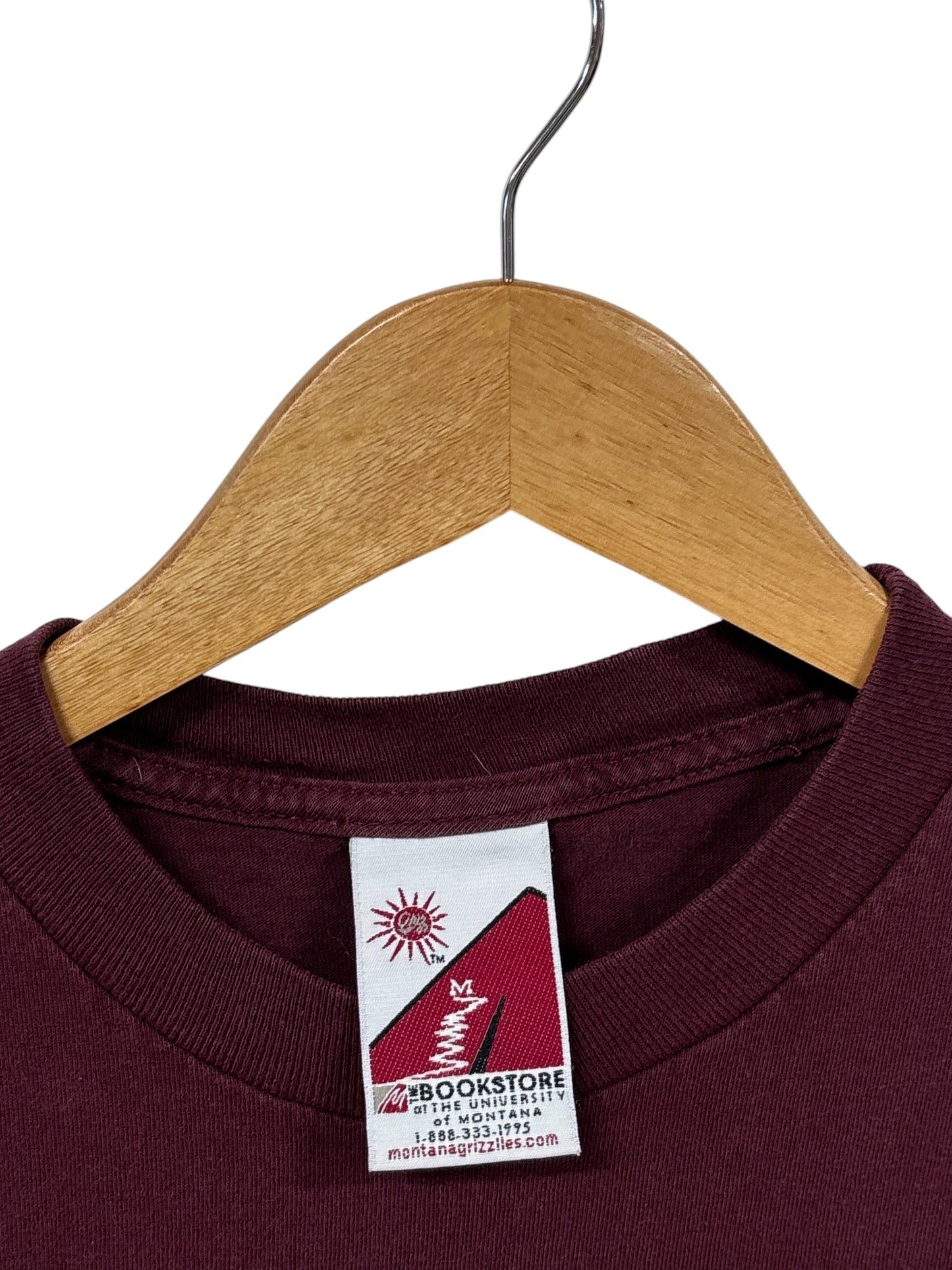 Vintage Y2K University of Montana Grizzlies Football Tee Size Small