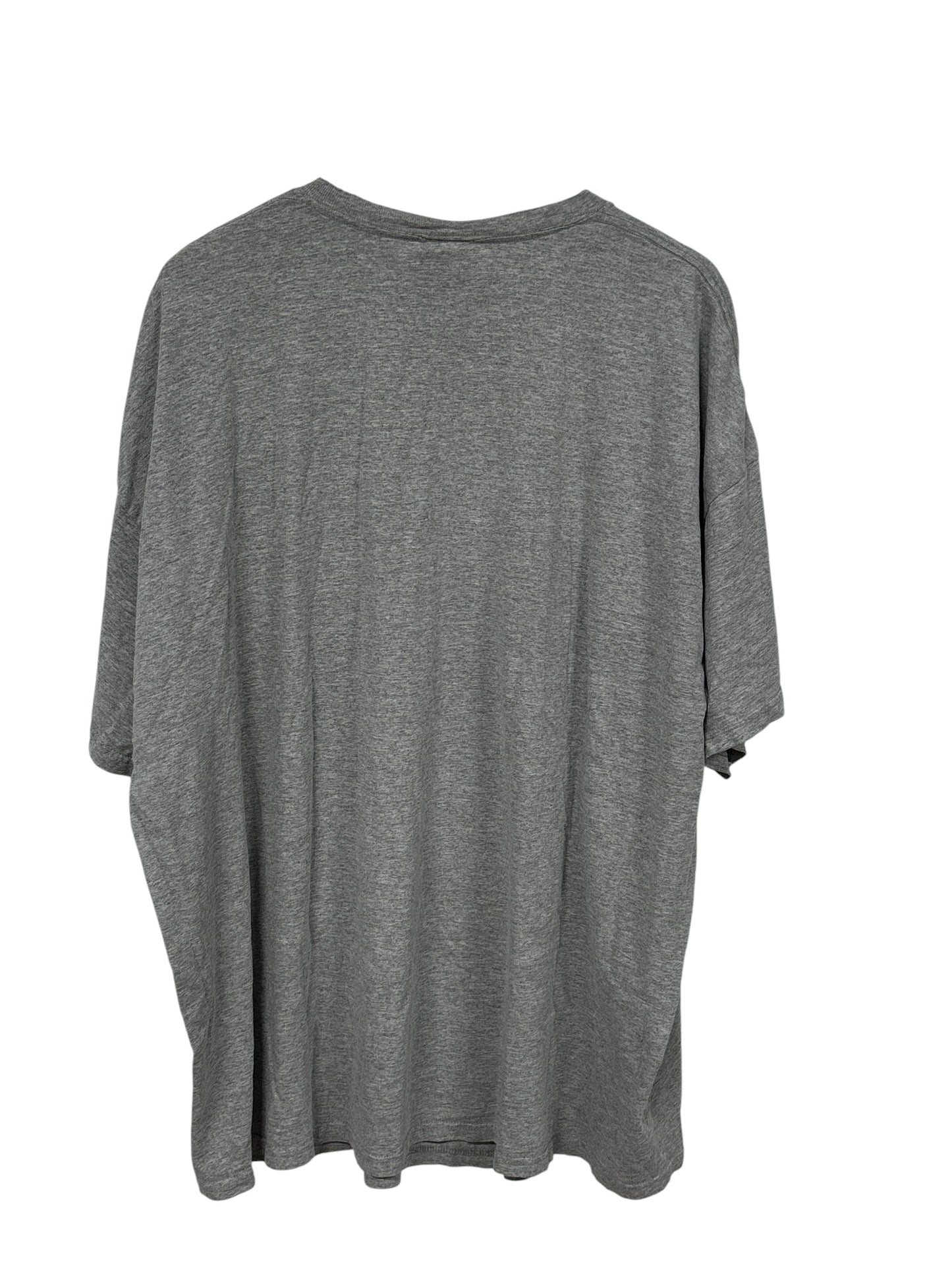 Vintage 90's Nike Grey Blank Tee Size 3XL