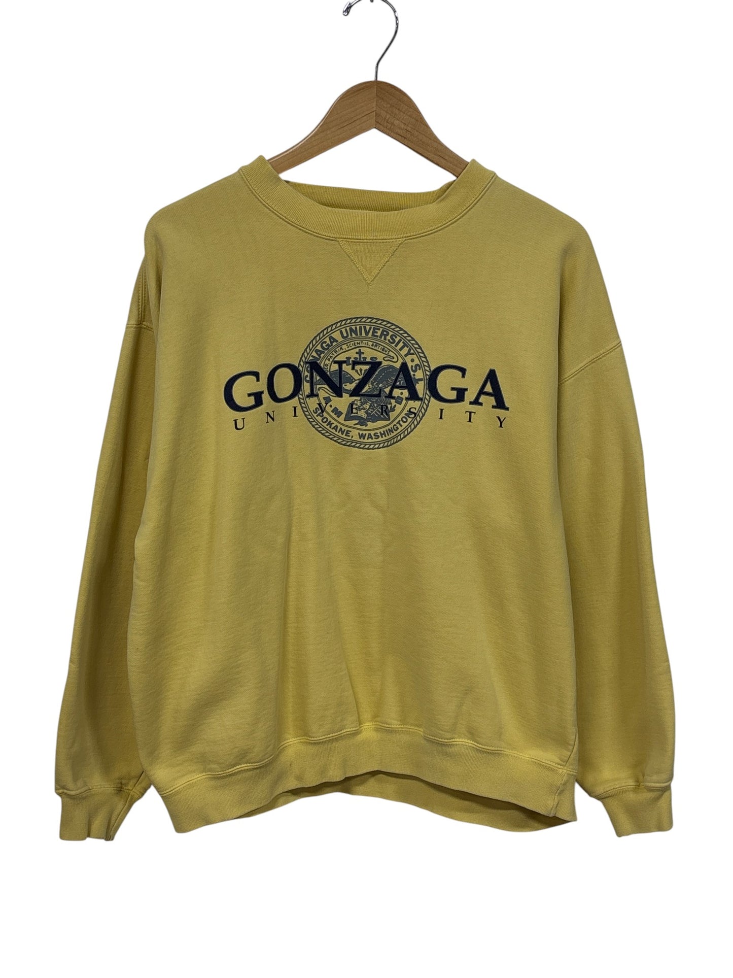 Vintage 90's Gonzaga University College Graphic Sweater Size Large