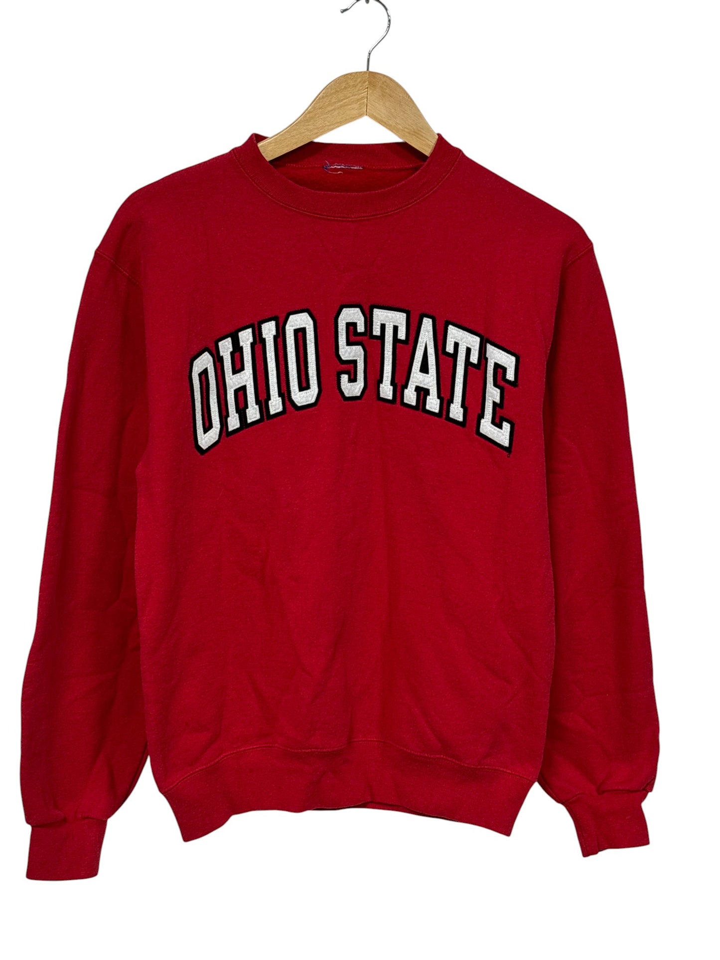 Vintage 90's Ohio State Champion Red Crewneck Sweater Size Large