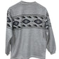 Vintage 90's Aztec Print Button Up Sweater Size Small