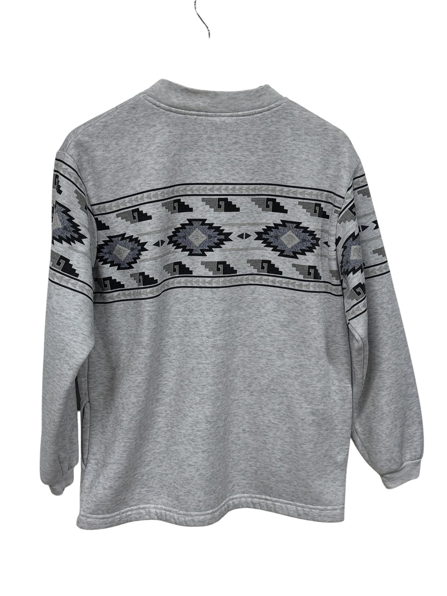 Vintage 90's Aztec Print Button Up Sweater Size Small