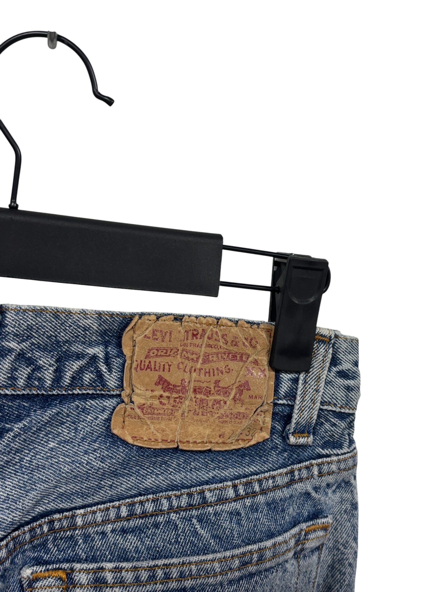 Vintage 90's Levi's Women's 501 Made in USA Denim Jeans Size 27x32