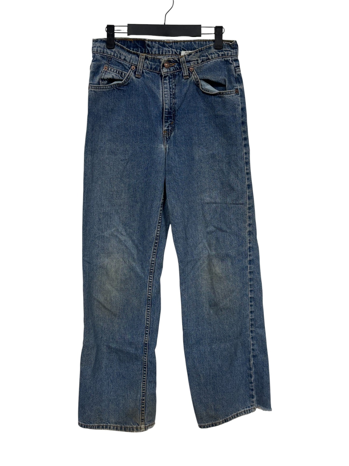 Vintage 90's Levi's 965 Women's Wide Leg Denim Jeans Size 28x31