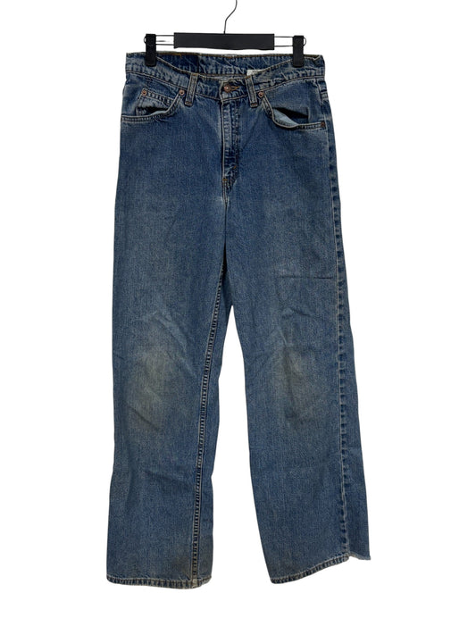 Vintage 90's Levi's 965 Women's Wide Leg Denim Jeans Size 28x31