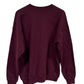Vintage 90's Lee Heavyweight Maroon Blank Crewneck Sweater Size XXL