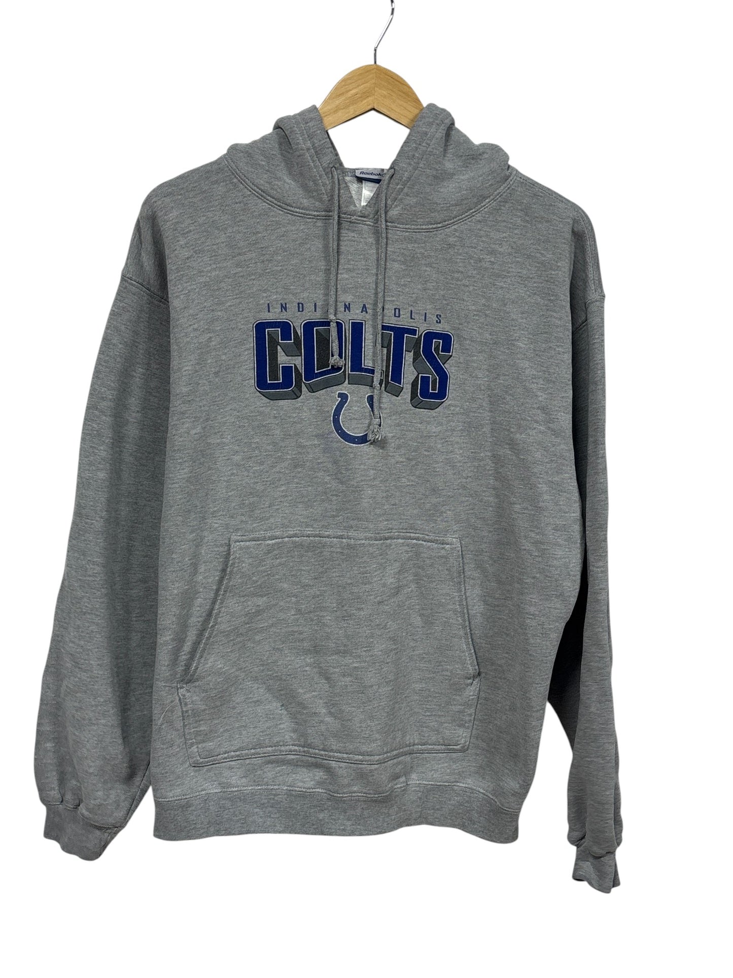 Vintage Y2K Indianapolis Colts NFL Logo Reebok Hoodie Size Medium