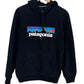 Patagonia Classic Logo Black Hoodie Size Small