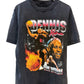 Modern Dennis Rodman Parking Lot Style NBA Graphic Tee Size Large