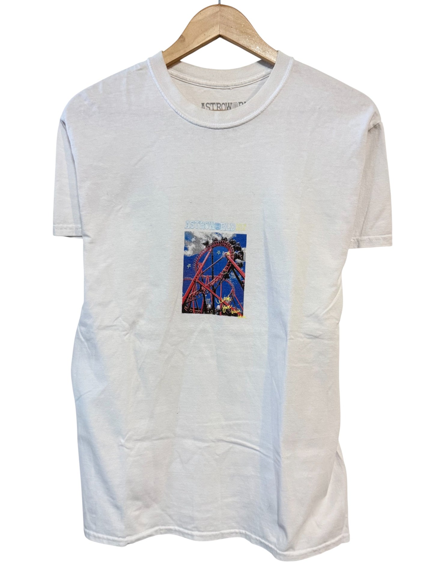 Travis Scott Wish You Were Here 2018 Astroworld Tee Size Medium