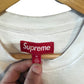 Supreme White Pocket Tee Size Medium