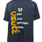 Vintage 90's Wu-Tang Cream Cash Rules Everything Pyramid Tag Rap Tee Size XL