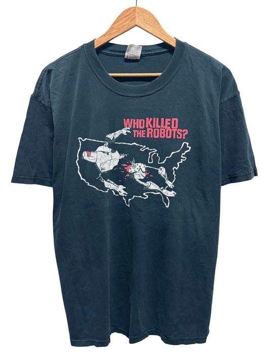 Vintage 2001 Definite Jux Rhymesayers Eyedea Hip Hop Tour Rap Tee Size XL