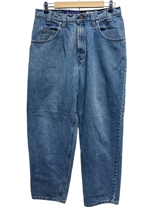 Vintage 90's Levi's Silvertab Baggy Fit Denim Jeans Size 32x30