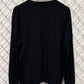 Polo Ralph Lauren Classic Logo Black Long Sleeve Shirt Size Medium
